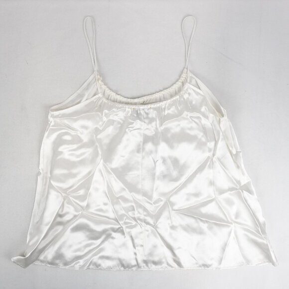 Forte Forte Italy Shining Satin Tank Top in White Size 1 (US Size 4) - NWT - Picture 2 of 7